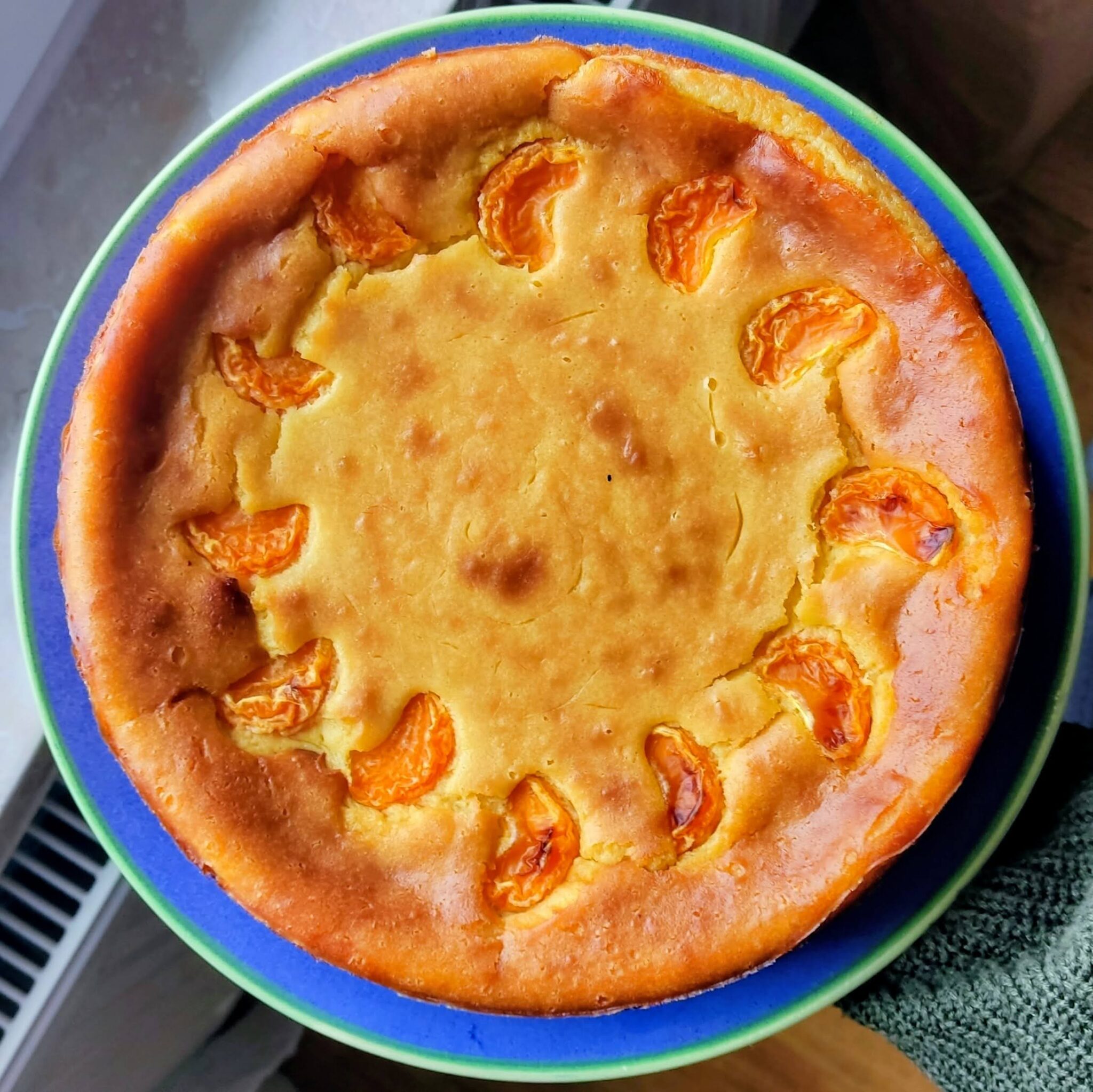 Käsekuchen mit Mandarinen