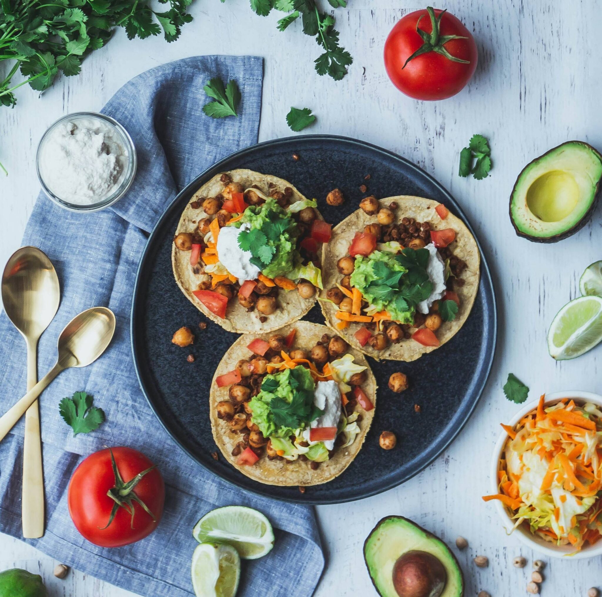 vegane Tortillas